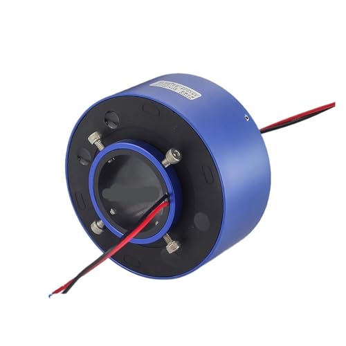 1 Pcs Ring Slip Ring 24612-way Collector Ring Conductive Ring Through Hole Slip Ring(Inner 38.1mm Outer 99mm -2 Way 10A)