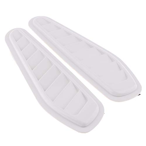 Generic 2 Peças para Carro Capô Ventilação Capa Carro corativo