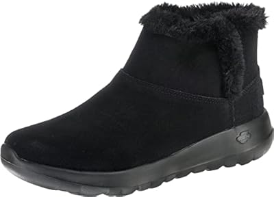 Skechers On The Go Joy-Bundle Up  Botines Mujer  Negro  Black Suede   37 EU