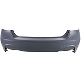 Rear Bumper Cover For 2013-2016 BMW 328i Sedan w/M Sport Line Primed