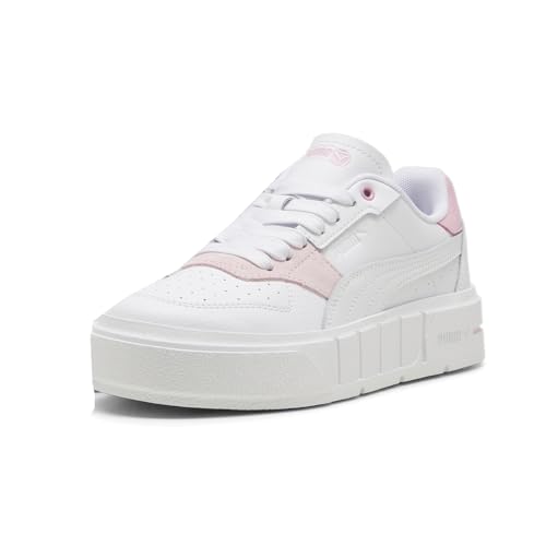 PUMA Kids Girls Cali Court Match Perforated Platform Sneakers Shoes Casual - White - Size 6 M2