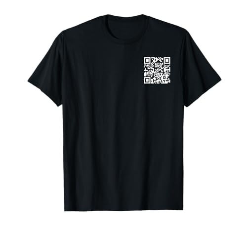 (2 SIDES) Funny QR Fck Off Code Saying Quote For Men Women T-Shirt