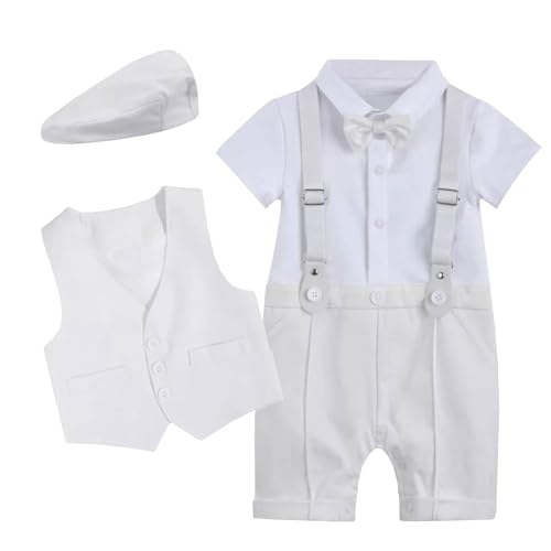 Yimutian Completi da Gentiluomo per Neonato, Completi da Battesimo per Bambino Completo Elegante di Matrimonio Cerimonia...