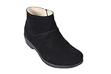 REVITALIGN Women's Del Mar Short Suede Boot Black 8