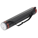 Chartpak Rapidesign Large Expandable Tube, 3-7/8" W x 26" - 43-3/8" L, Black, 1 Each