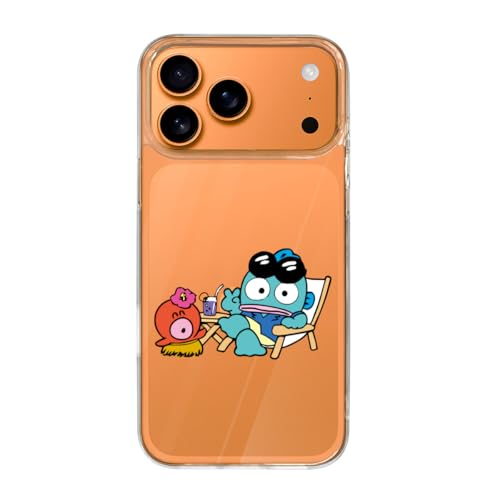 IPhone17Pro Max用ケース ハンギョドン アイフォン17Pro Max用ケース TPU スマホケース 透明シェル 耐衝撃 おしゃれ かわいい 擦り傷防止 指紋防止 互換性のある 2025新型