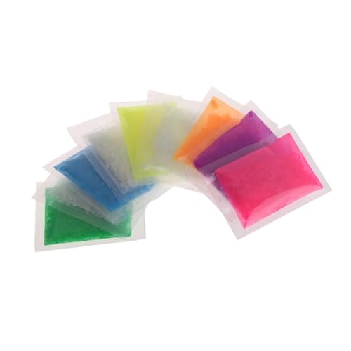 Garneck 20g DIY Luminous Craft Sand Blue Fluorescent Self-Glowing Nail Art Sand Fluorescent