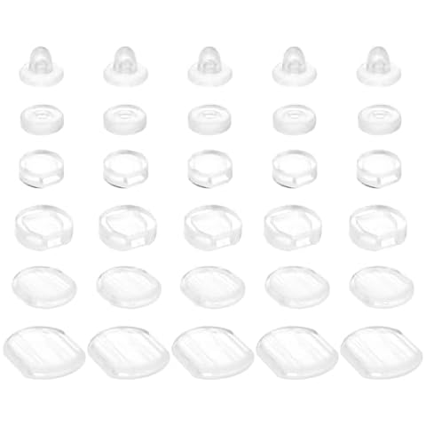 Sourcing Map Silicone Earring Pads Set Cover