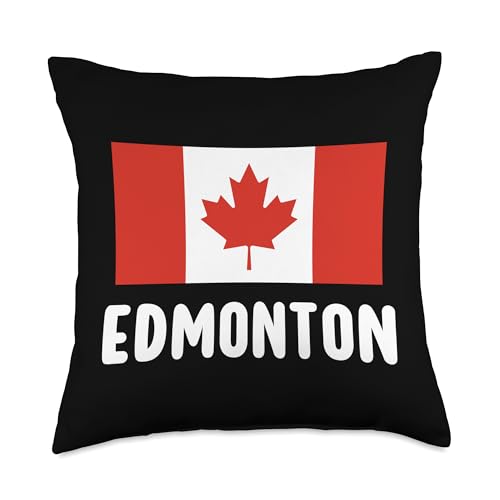 Canada Flag Throw Pillow 18x18, Men Women Kids, Multicolor