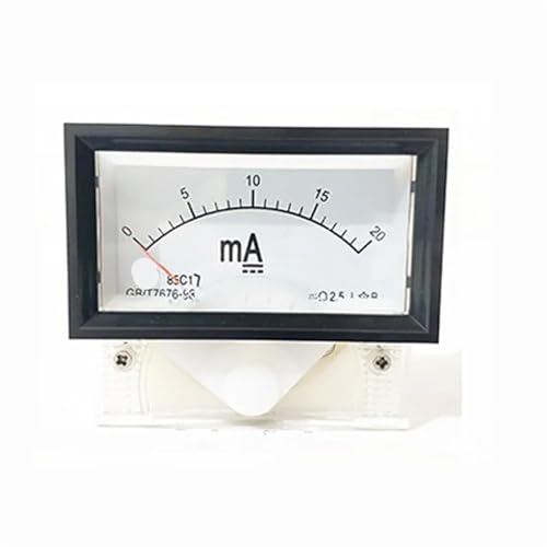 Ampèremètre 85C17 DC 30mA à aiguille haute sensibilité pour circuits électriques