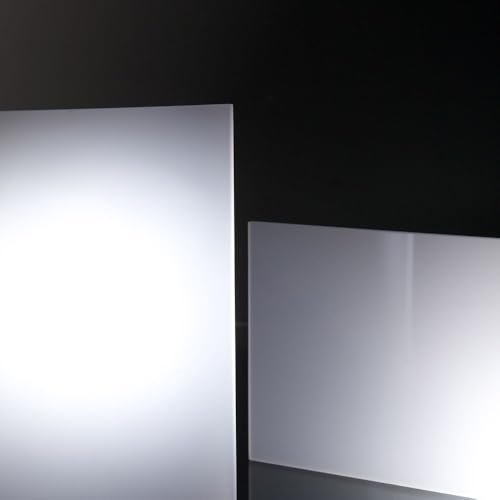 Britshield® Opal White Light Diffuser Polycarbonate Acyrlic Plastic Sheet Light Box Soft Box 3mm 5mm