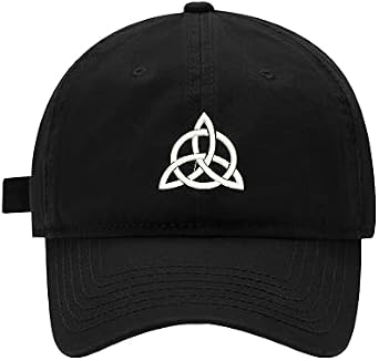 Mens Baseball Cap Holy Trinity Celtic Knot 1 Embroidered Dad Hat | Embroidery, Unisex, Machine Wash, Adjustable Strapback,Outdoor, Lightweight Portable, Basic Daily Wear, Suitable All Seasons
