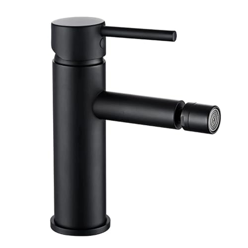 Grifo bidet oro pulido metálico de un solo agujero para baño de diseño exclusivo