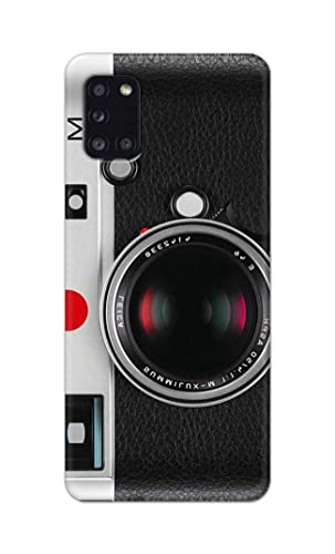 Image of Printed Hard Back Cover Case for Samsung Galaxy A31 Back Cover (Vintage Camera) -702