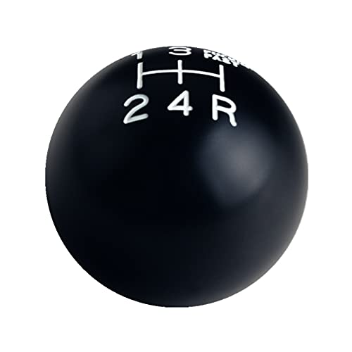 Dewhel Aluminum Manual Black/White Engraved Inlay Fing Fast Shift Knob 5 Speed Short Throw Shifter Knob Selector 12X1.25 10X1.5 10X1.25 8X1.25 #TOP1