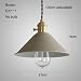 Produktbild LED Pendelleuchten Moderne Pendelleuchte Industrie-Hängelampe Eisen Hängeleuchte Esszimmer Küche Bar E27 Chandeliers YFJFJ Store (Body Color : Brown No Bulb, Size : Kostenlos)