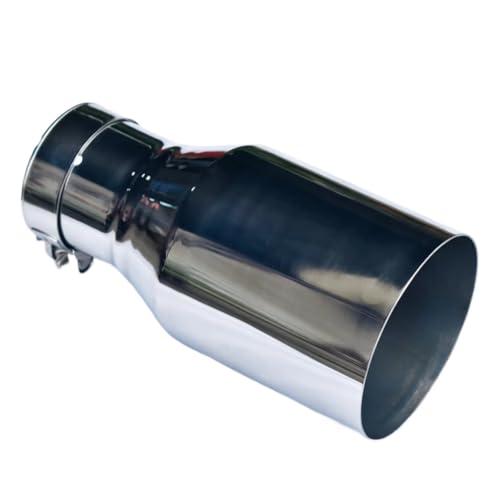 Tuyau d'échappement 2,5" poli miroir pour vos trajets de weekend