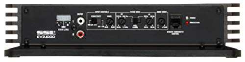 Sound Storm Ev2.1000 Evolution 1000 Watt, 2 Channel, 2 To 8 Ohm Stable Class A/B, Full Range, Bridgeable, Mosfet Car Amplifier With Remote Subwoofer Control #TOP3