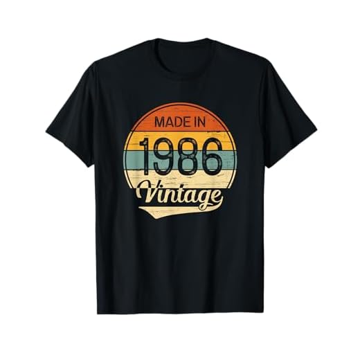 Regalo Hombre Mujer 1986 Cumpleaños - Vintage Made in 1986 Camiseta