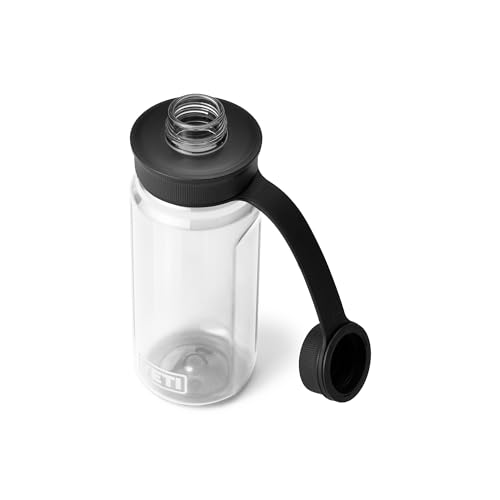 Image of YETI Yonder Water Bottle with Yonder Tether Cap, Lightweight, Leakproof and BPA-Free