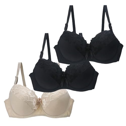 Lingerie en grandes tailles avec soutien-gorge en dentelle fine et maintien haut de gamme