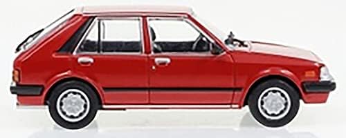 First: 43 1/43 Mazda 323 (Familia) 1980 Red Overseas specification