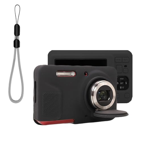 For KODAK (�R�_�b�N)PIXPRO FZ55�P�[�X �J�o�[ �V���R�����yYANMONGI�z�V���R���ی�P�[�X �[�`�F�[���t�� �ϏՌ� �����h�~ �h�� �h�o �w��h�~ �L�Y�h�~ �S�ʕی� KODAK PIXPRO FZ55 �ی�P�[�X(�u���b�N)