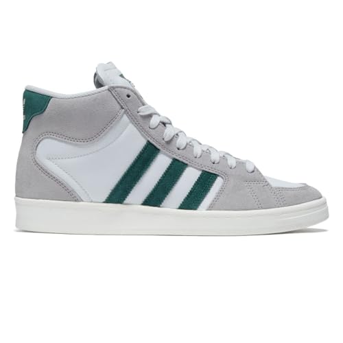 adidas Superskate Shoes - Granite/Green/Crystal White - 10.5