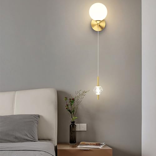 Lampe murale minimaliste pour optimiser l'espace et la lecture - 6