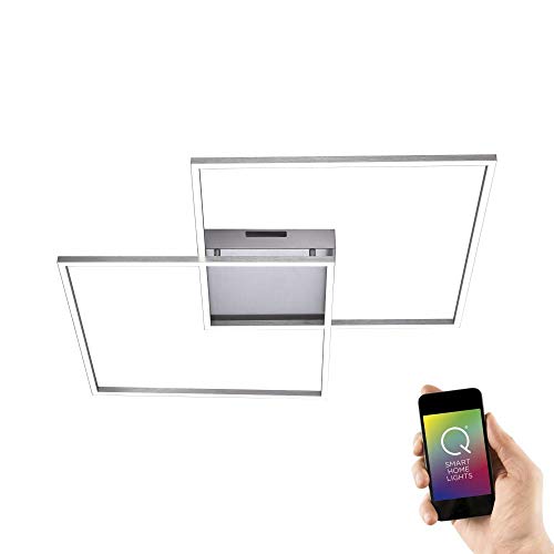 Paul Neuhaus, LED-Deckenleuchte, Smart Home, CCT Farbwechsel, dimmbar warmweiß - kaltweiß