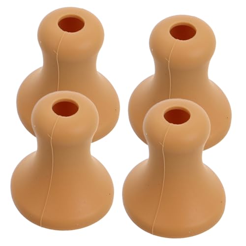 CIMAXIC Cucurbit Flute Mouthpiece Protective Tip 4pcs Silicone Covers for Flute Musical Protector