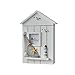 Yetuow Mediterranean- Key Cabinet, Space-Saving, Easy to Assemble, Key Organizer, Key Holder for Office Decoration, Lighthouse Pattern