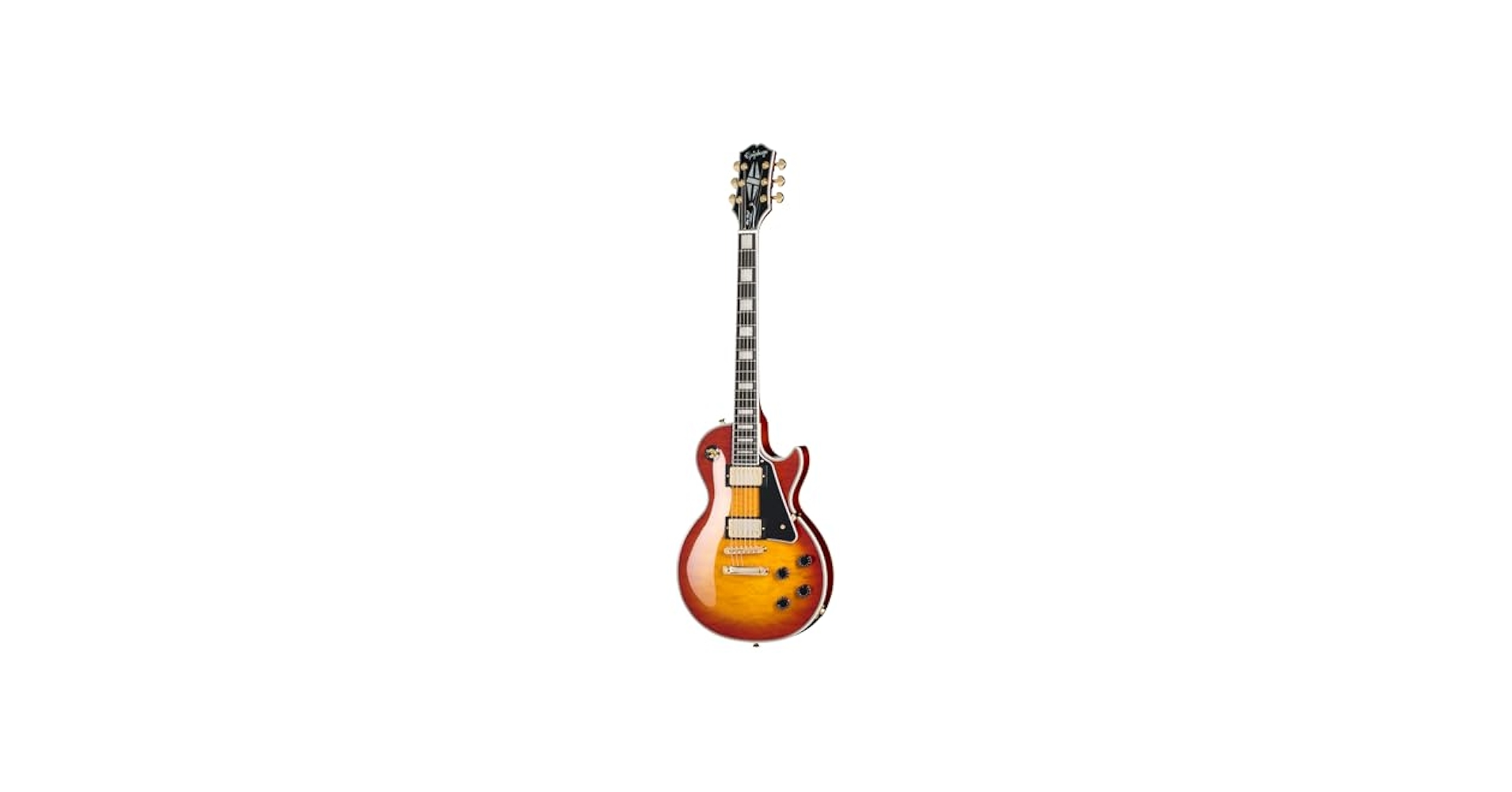 Amazon.com: Epiphone EXCLUSIVE Les Paul Custom Quilt AAA
