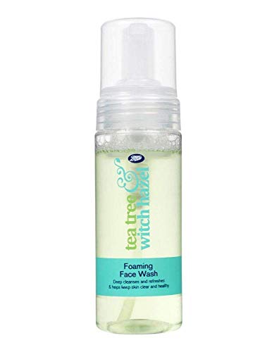 Boots Tea Tree & Witch Hazel Foaming Face Wash 150ml (2 pack)