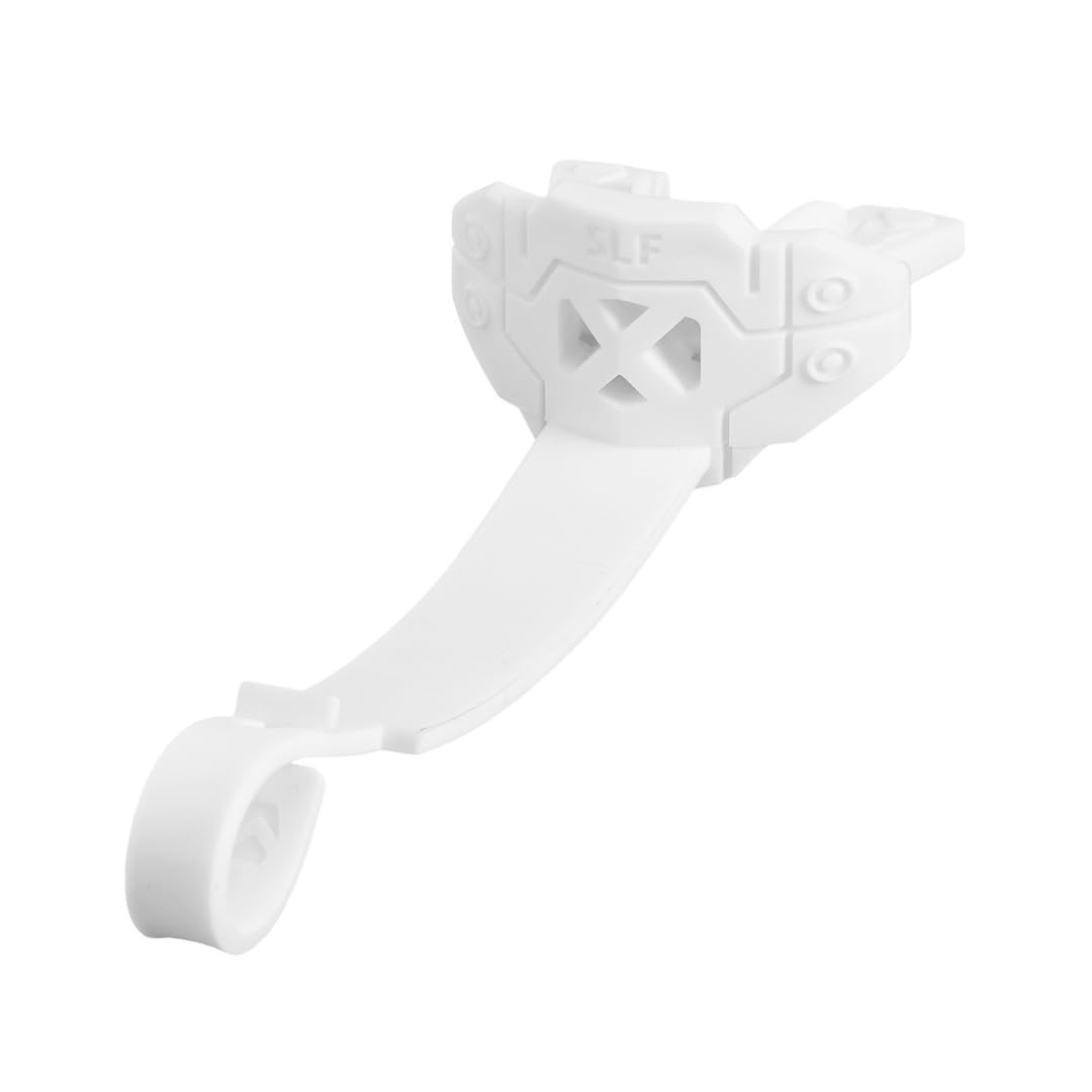 Basic White X Football Mouthguard with Integrated Strap