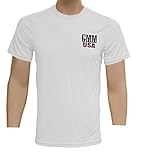 GIVE ME MORE USA Sporty T.Shirt (L, White)