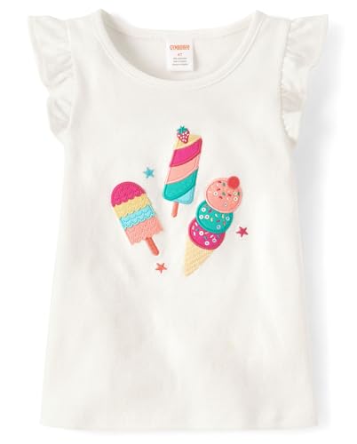 Image of Gymboree Girls' and Toddler Sleeveless Embroidered Top