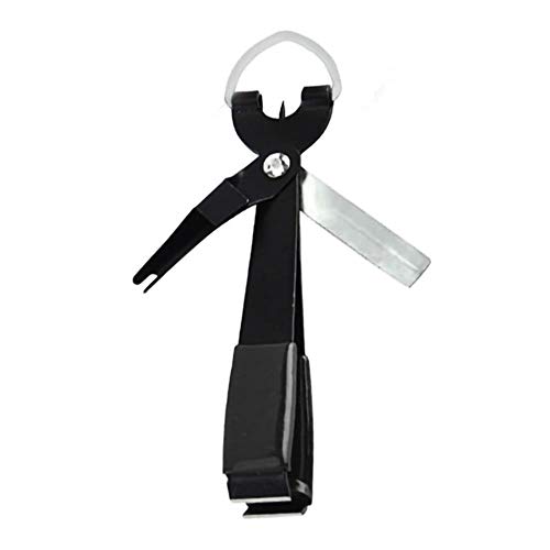 anyuq66qq Ligne De Pêche Ligne De Noueur Outil De Boucle Rapide Coupe-Ongles Coupe-Mouche Outil De Montage De Mouches Accessoires D'Équipement De Gréage Cover