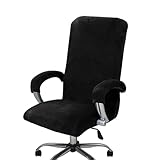 Itkcozcg Protectores de asiento de forro polar plateado, tela de poliéster resistente a los arañazos, fácil instalación para comedor, sala de estar, funda elástica para silla para el hogar