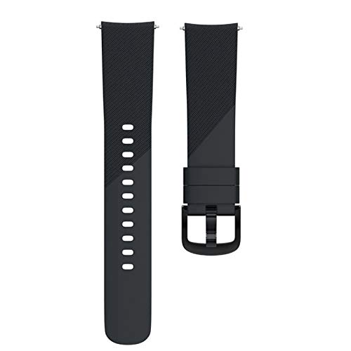 Pulseira 20mm Silicone compatível com Samsung Gear Sport R600 - Galaxy Watch Active 1 e 2 - Galaxy W