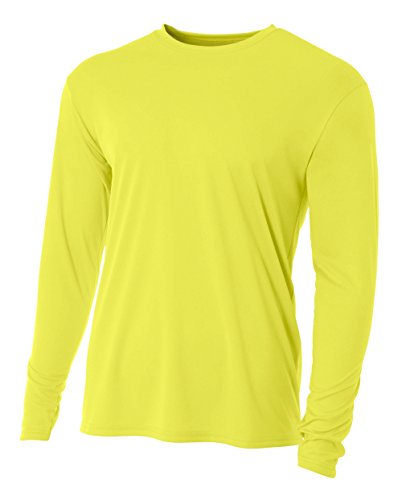 T-Shirt à Manches Longues A4 Cooling Performance Homme Idéal pour Running et Randonnée