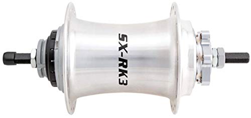 S/A Sx-Rk3 Hub Kit, Rr, 3-Speed, Csrk3, 6-Bolt, 36, Silver, Wtrim Kit/Twist-Shifter/Cable