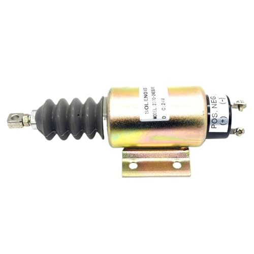 Solénoïde d'arrêt de carburant 24V électrovanne extinction 2370-24ESU1B5S - 4
