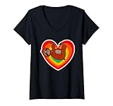 donna lgbt bradipi regali bandiera arcobaleno lgbtq gay pride lesbiche bradipo maglietta con collo a v