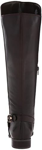 Anne Klein Women's Kahlan Wide Calf Leather, Brown, 5 M US | Image 2