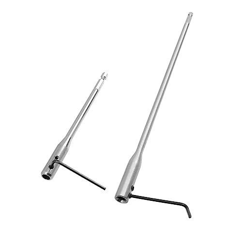 HOMSFOU 1 Juego Varilla de de perforación tool box toolbox taladro manual brocas madera ahoyadora manual herramienta manual de carpintería extensor de broca 45# acero