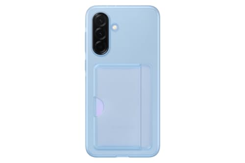 Coque et étui téléphone mobile Samsung arriere avec porte carte Galaxy A36 5G Bleu