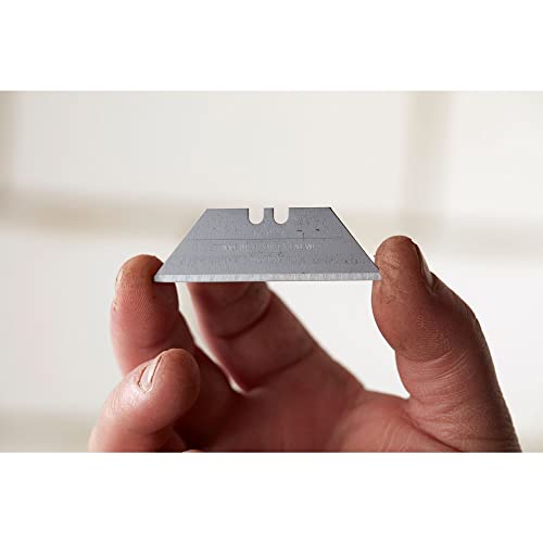 Stanley Trapezklinge 1992, mit Lochung, 0.65mm Klingenstärke, 62mm Klingenlänge, 100 Stück, 6-11-921