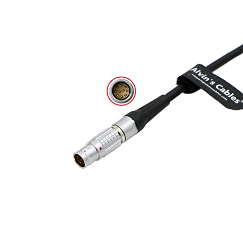 Alvin's Cables Cable de alimentación para ARRI Alexa Mini| Alexa35| Amira| Alexa Mini LF Cable de 10 Pines Macho a 8 Pines Hembra para dji Ronin 2 Dual TB50 Montaje de batería 125CM | 4,1 pies - imagen 2