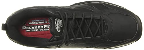 Skechers Mens Dightn Athletic Work Food Service Shoe, Black, 13 Wide Us #TOP4